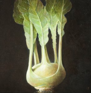 Kohl Rabi，2012（画布上的丙烯酸）